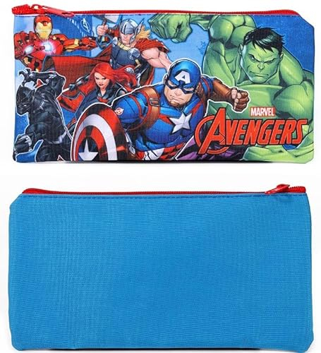 Marvel Avengers Pencil Case Iron Man Hulk Captain America Thor