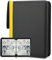 Deoyibu Sammelkarten Album für 900 Karten, Sammelalbum mit 9 Fächern 50 Seiten für Karten-Organizer, Karten Binder aus PU, für Sportkarten, MTG, TCG, Yugioh-Karten etc. Gelb