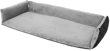 bo&flash Katzenliege für die Fensterbank San Francisco Dark Grey – Hochwertiges Katzenbett – Waschbares Katzenbett 62 × 27 × 10 cm – Katzenkissen – rutschfeste Unterseite - Cat Bed