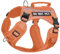 OneTigris Hundegeschirr, Boots Mesh Atmungsaktiv Geschirr Schnelltrocknend Brustgeschirr mit Reflektierendes, 2 D-Ringen, komfortablem Griff Sicherheitsgeschirr für Große/Mittlere Hunde - Orange M