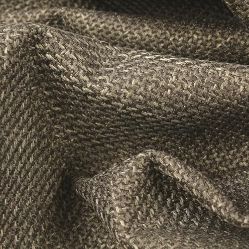 Stoff Meterware Olliver - 1 Meter, Polsterstoff, Möbelbezugsstoff, Bezugsstoff, Möbelstoff, 95 000 Scheuertouren (Sand)