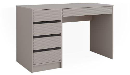 Vicco Schminktisch Sherry, Kosmetiktisch, Cashmere, 120 cm ohne Spiegel