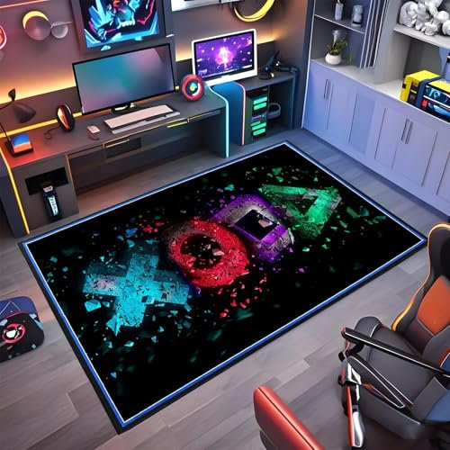 Wuzqju Tappeto per Sedia Ufficio Gaming 60 x 90 cm Tappetino per Pavimenti Tappetini per Sedia da Ufficio per Pavimenti Antiscivolo Protettivo Tappetino di per Pavimenti Duri Parquet Laminato