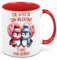 Mr. Gadgets Tazza San Valentino -Che si fotta San Valentino - Tazza/Mug Idea Regalo Originale di Compleanno/Tazza con Frase e Disegno Divertente (Pinguino)