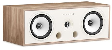 TRIANGLE - BOREA BRC2 Home Cinema Center-Lautsprecher - 2-Wege - Belastbarkeit 120W - Wirkungsgrad 91 DB/W/m - Bassreflex - 580 x 200 x 260 mm - Eiche Hell (Stück)