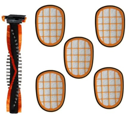 YJMYLTO Recambios de filtros de Cepillo Giratorio compatibles con Accesorios for aspiradoras Philips SpeedPro MAX FC6822 FC6827 FC6812 FC6813 FC6904(6pcs)