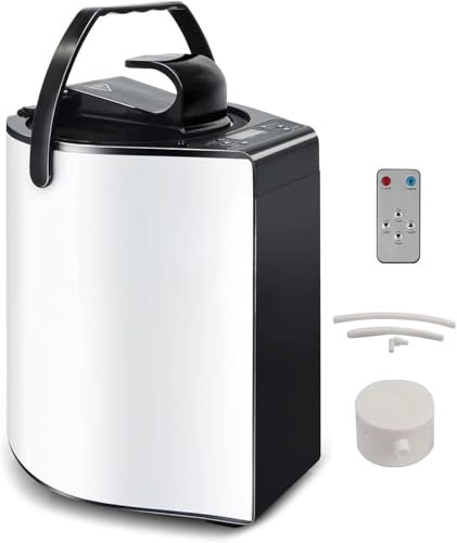 Sauna à Vapeur, Générateur de Vapeur Portable 3 l pour Sauna avec Télécommande, Mini Machine de Fumigation pour la Maison, Spa Complet pour la Désintoxication du Corps