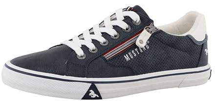 MUSTANG Herren Sneaker Low-Top Ignazio 26M0211004 Weite Normal Schnürung
