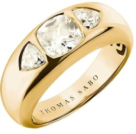 THOMAS SABO Damen-Damenring Silber Zirkonia