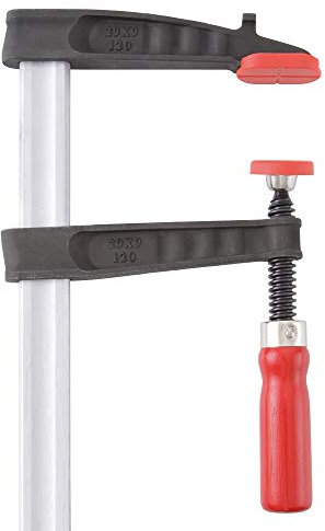 DICTUM® Sphäroguss-Schraubzwinge, 120 x 1000 mm