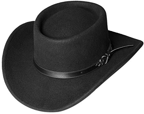 STARS & STRIPES Western Filzhut Bad Beat (Small) Schwarz