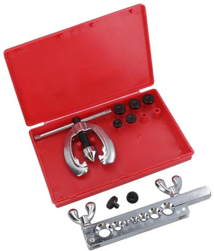 AB Tools Outil de torchage de Tuyau de Frein Simple Double Flare 3/16-1/2 5 Tailles