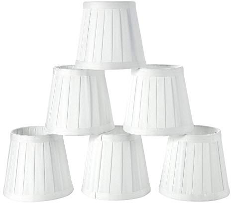 Lampenschirme 2er/6er set E14 E27 Kerzenbirnen für Kronleuchter Pendellampe Wandleuchte Hängelampe Lampenschirm