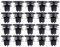 Doo Engy 20x Türverkleidung Clips für Golf Polo für Passat für Bora Leon Superb Toledo Ibiza 2 3