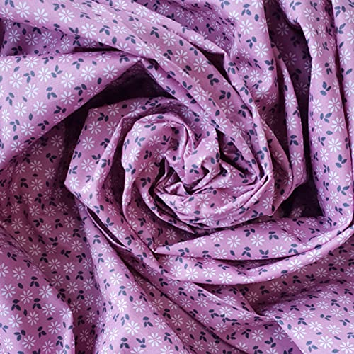 Trachten-Stoff Baumwolle Blümchen | Stoffe zum Nähen | Baumwollstoff Meterware | Baumwollstoff mit stilvollem Muster | 150 x 50 [cm] | Individuell für Dich konfektioniert