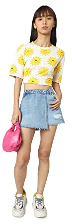 ONLY Female Jeansrock ONLTEXAS Denim Kurzer Rock | Denim skirt
