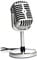 WQAZ Micro rétro Vintage Microphone câblé Microphone de condensateur rétro Classique avec Stand Professionnel KTV Compatible avec n'importe Quel Ordinateur Portable