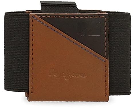 Pepe Jeans Portefeuille Striking, Cuir, única, Porte-Cartes en Caoutchouc