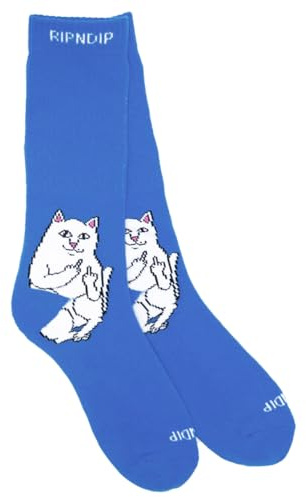 RIPNDIP Socken Lord Nermal Original Modelle Garantiert, Kobalt., One size