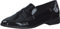 s.Oliver Damen Loafer ohne Absatz Lack Spitz Schwarz (Black Patent), 41