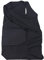Herren Rippenschutz, gepolsterte Weste, Kompressionsshirt, Trainingsweste mit 3 Einlagen für Fußball, Fußball, Basketball, Hockey, Schutzausrüstung, Größe L
