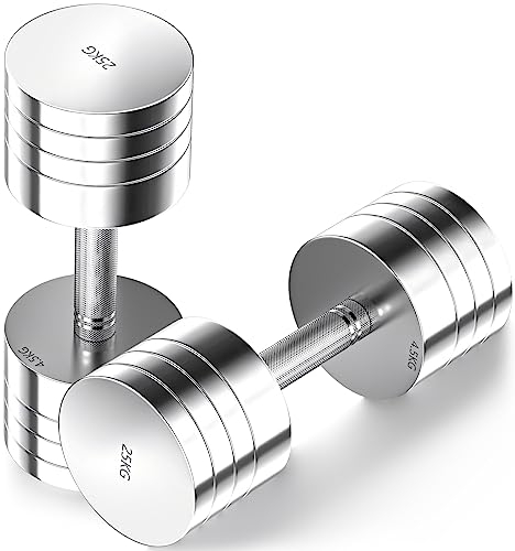 Dripex Hanteln Set Einstellbare Hantel 2x25kg, Kurzhanteln aus Stahl enthalten. 2,5kg 5kg 7,5kg 10kg 15kg 25kg 30kg 50kg Fitness Hanteln 50 KG mit Schaumstoff Griff für Zuhause