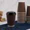 My Home & Lighting Store Ripple Hot Cups with Lids for Coffee and Takeaway Drinks - Triple Wall Insulated Disposable Cups (25 Counts)