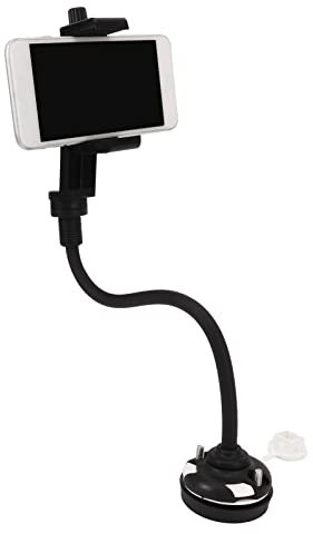 Locadence Kayak Phone Mount Holder, 360 Degree Rotatable Universal Canoe Phone Bracket with Flexible Long Arm, Camera Mount Holder for Boats, Canoes