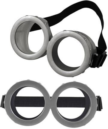 TANTAKO 2 Pack Erwachsene Halloween Brille mit verstellbarem Band für Charakter Cosplay Kostüm