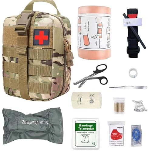 Erste Hilfe Set,Medizinische Taktische Tasche,Trauma Kit,Erste Hilfe Tasche