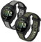 Xisair 2 Cinturini in Silicone Compatibili con Garmin Forerunner 165/165 Music/Vivoactive 5/Venu Cinturino Sportivo, Bracciali a Sgancio Rapido Adatto a Smartwatch da 20 mm