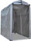 Kapler Abri de Jardin Extérieur 180 x 94 x 156 cm, Tente de Stockage Imperméable pour Vélo et Moto, Garage avec Cadre en Acier Galvanisé et Toit en Bâche Résistant aux UV, Gris