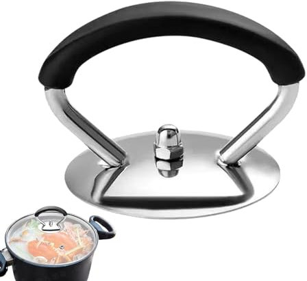 Maniglia per Coperchio Della Pentola - Pomello di Ricambio in Acciaio Inox - Manopola per Pentola