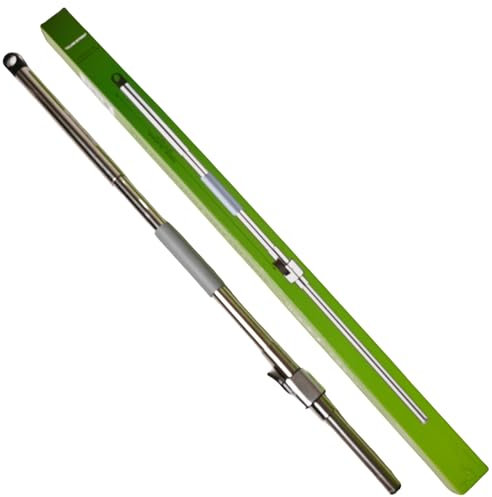 CICLONE ISPINMOP Stainless Steel Mop Handle 61 to 70 Long - Heavy Duty Spin Mop Replacement Stick - Commercial & Industrial Use Suitable for Home, Office, Hospitals, Hotels for Floor Cleaning
