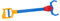 Vaguelly Mechanisches Armspielzeug greifen Bausatz deaktivieren Spielzeuglastwagen Grabber Reacher-Tool Gel Greifzange Picker oberer Greifer Müllpick-Clips Abfallklammer Pickup-Sticks Abs