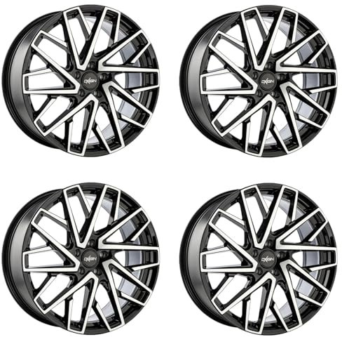 4x Oxigin Felgen 28 Oxmove 8.5x19 ET30 5x112 black full polish kompatibel mit Cupra Ateca Formentor