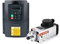 CNC Fresadora, Nuevo CNC 1. Kit de huso refrigerado por aire de 5kW 1500W Motor de huso de enfriamiento de aire cuadrado + 1. 5kW VFD Inversor + 13pcs/set ER11 Gira Rápido y Tiene Vibraciones Mínimas