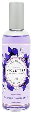 BERDOUES - Parfum Ambiance maison Violettes de Toulouse, Parfum d'intérieur, Désodorisant maison, Élégant & Intemporel, 100ml
