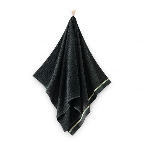 ZWOLTEX - Kinder Handtuch Set, 3 Stück: 30x50/ 50x70/ 70x130 cm, Badetuch aus 100% Ägyptische Baumwolle, Kinderhandtuch Oeko-TEX Standard, Weich und saugfähig duschtuch - Gamer/Schwarz