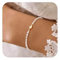 VIROMY Natural Pearl Armband für Frauen 14K Gold Plattiert Herz Anhänger Armband Healing Energy Chain Everyday Schmuck Geschenke