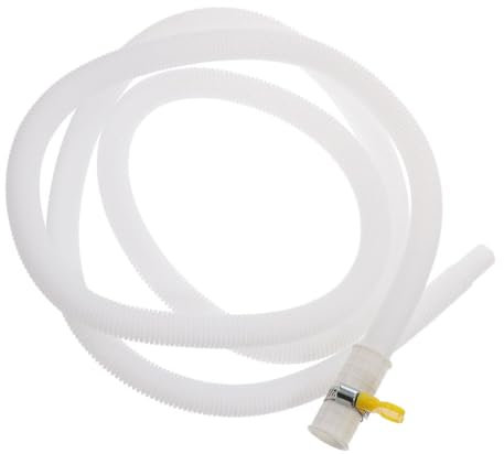 ROMISBABA Ersatz Ablaufschlauch für Klimaanlagen Flexibler Wasserschlauch mit Schlauchschelle UV und Langlebig für Entwässerung im Außenbereich