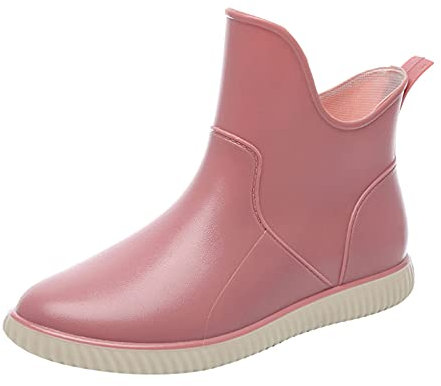cfpqv stivali scarpe scarpe acqua outdoor estive pioggia donna giardino scarpe resistenti all'usura scarpe donna scarpe donna scarpe scarpe donna 43 décolleté, Colore: rosa., 38 EU