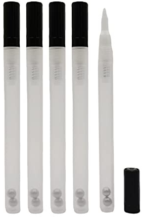 5 Stück befüllbare leere Farbstifte, Nachfüllminen, blanko, 0,7 mm, Marker zum Malen