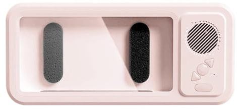 Support De Téléphone Aqua Play Avec Haut-parleur | Support De Téléphone Mural Rotatif À 360°, Étanche Et Antibuée | Aqua Play – Son De Douche Pour Phone, Pour Salle De Bain, Miroir Mural