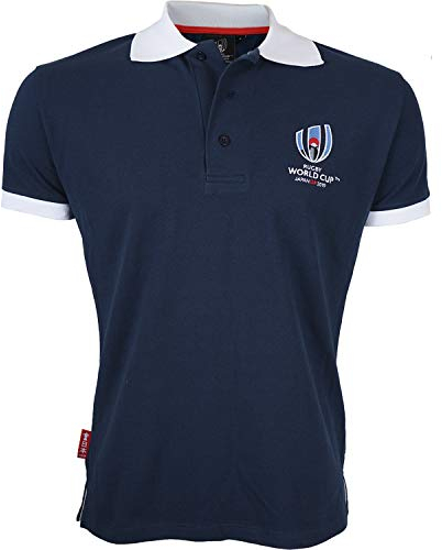Rugby World Cup Polo Coupe du Monde DE Rugby 2019 - Collection Officielle Taille Homme XXL
