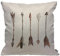 HGOD DESIGNS Kissenbezug Pfeile Arrows Aquarell Hand Gezeichnet Pfeile Boho Stil Kissenhülle Haus Dekorativ Für Männer/Frauen/Jungen/Mädchen Wohnzimmer Schlafzimmer Sofa Stuhl Kissenbezüge 45X45cm