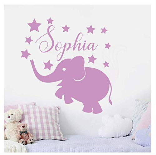 Adhesivo De Pared Personalizado Para Habitaciones Pegatinas De Decoración Del Hogar Cartel Diy 57 * 60Cm