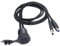 Duttek USB Panel Unterputz Kabel, 2 x USB 3.0 Stecker auf Buchse Verlängerungsmontage Armaturenbrett Halterung,USB Einbaubuchse für Auto, Boot, Motorrad 1M/3.3 FT (Runder Doppel USB 3.0)