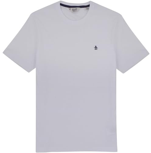 ORIGINAL PENGUIN Men's Cont Pin Point Embro PIN Point Embroidered Logo TEE