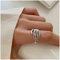 Cimenexe Gothic Skull Hand Ringe Vintage Skeleton Hand Fingerringe Skeleton Hand Knuckle Ring Punk Scary Rings Schmuck für Frauen und Mädchen Halloween Party Cosplay